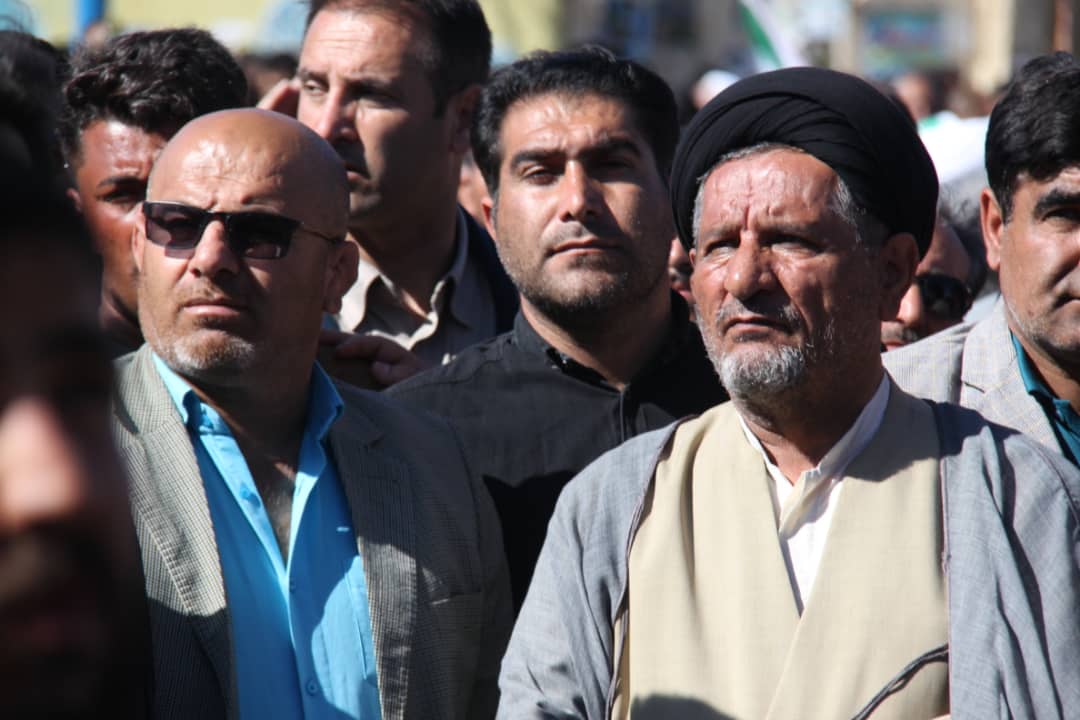 حضور سید محمد موحد در راهپیمایی 22 بهمن/تصاویر
